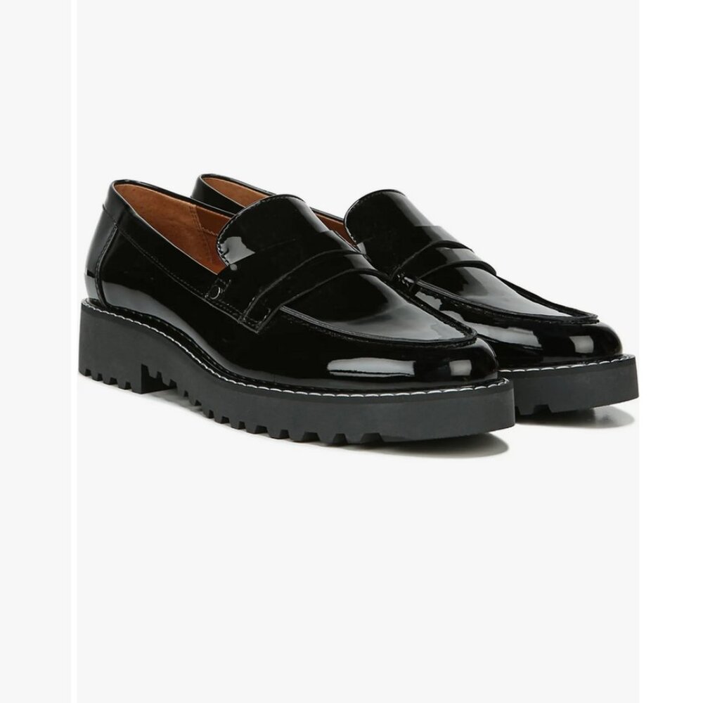 Franco Sarto Patent Leather Loafers